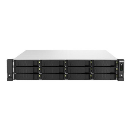 QNAP TS-H1887XU-RP - Server NAS - 18 alloggiamenti - montabile in rack - SATA 6Gb/s - RAID 0, 1, 5, 6, 10, 50, JBOD, 60 - RAM 1