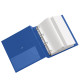 Raccoglitore Stelvio - 4 anelli tondi 25 mm - dorso 3 cm -15 x 21 cm - blu - Sei Rota