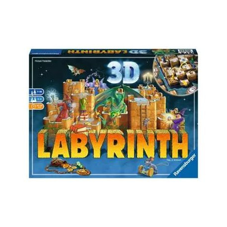 Ravensburger - 3D Labyrinth - gioco da tavola