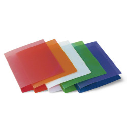 Raccoglitore - 4 anelli tondi 30 mm - dorso 4 cm - 22x30 cm - PPL semitrasparente - colori assortiti - Starline