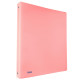 Raccoglitore Pastel - PPL - dorso 1,5 cm - 22x30 cm - 4 anelli 15 mm - rosa - Favorit