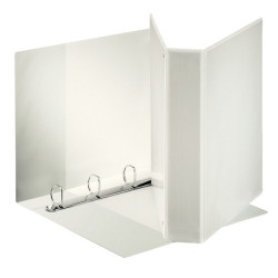 Raccoglitore personalizzabile Display - 4 anelli a D 50 mm - dorso 7,1 cm 22x30 cm - bianco - Esselte