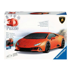 Ravensburger 3D puzzle - Lamborghini Huracan - puzzle di pazienza in 3D - 108 pezzi