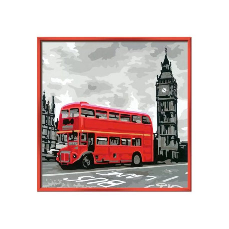 Ravensburger CreArt London Calling - Dipingere con il set numerico