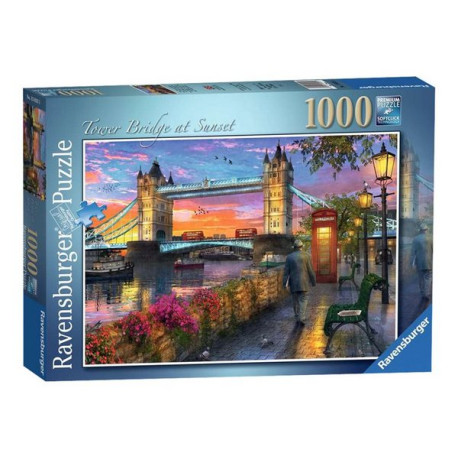 Ravensburger's Puzzle - Tower Bridge al Tramonto - puzzle - 1000 pezzi