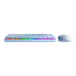 Razer Huntsman Mini - Tastiera - retroilluminazione - USB - USA - interruttore: Razer Linear Optical - mercurio