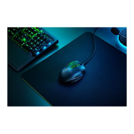 Razer Naga X - Mouse - ergonomico - per destrorsi - ottica - 16 pulsanti - cablato - USB