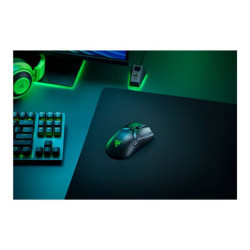 Razer Viper Ultimate - Mouse - ottica - 8 pulsanti - senza fili - 2.4 GHz - ricevitore wireless USB - nero