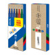 Refill a sfera Frixionball - punta 0,7mm - 3 blu, 1 nero, 1 rosso, 1 verde  - Pilot - conf. 6 pezzi