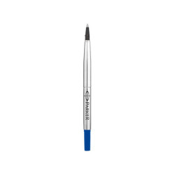 Refill roller Quink standard - punta media - metallo - blu - Parker