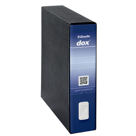 Registratore Dox 9 - dorso 8 cm - 35 x 31,5 cm - blu - Esselte