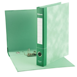 Registratore Essentials G74 - dorso 5 cm - protocollo 23x33 cm - verde - Esselte