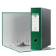 Registratore Eurofile G53 - dorso 8 cm - commerciale 23x30 cm - verde - Esselte