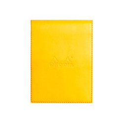 RHODIA Rhodiarama - Blocchetto - graffettato - N°12 - 85 x 120 mm - 80 fogli / 160 pagine - carta bianca - righe - con copertin