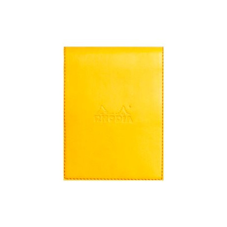 RHODIA Rhodiarama - Blocchetto - graffettato - N°12 - 85 x 120 mm - 80 fogli / 160 pagine - carta bianca - righe - con copertin