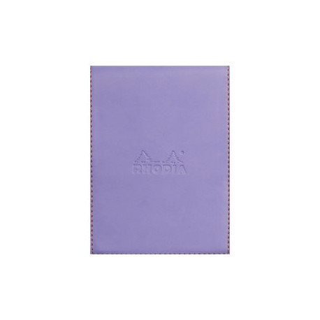 RHODIA Rhodiarama - Blocchetto - graffettato - N°12 - 85 x 120 mm - 80 fogli / 160 pagine - carta bianca - righe - con copertin