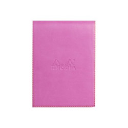 RHODIA Rhodiarama - Blocchetto - graffettato - N°12 - 85 x 120 mm - 80 fogli / 160 pagine - carta bianca - righe - con copertin