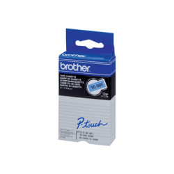 Brother - Nero, blu - Rotolo (1,2 cm x 7,7 m) 1 pezzi nastro stampante - per P-Touch PT-15, PT-20, PT-2000, PT-3000, PT-500, PT