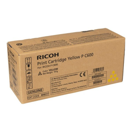 Ricoh - Giallo - cartuccia toner - per Ricoh C600