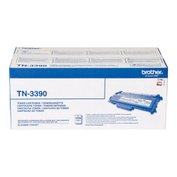 Brother TN3390 - Nero - originale - cartuccia toner - per Brother DCP-8250DN, HL-6180DW, HL-6180DWT, MFC-8950DW, MFC-8950DWT