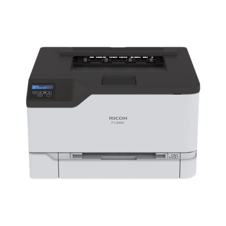 Ricoh C200W - Stampante - colore - Duplex - laser - A4 - 2400 x 600 dpi - fino a 24 ppm (mono) / fino a 24 ppm (colore) - capac