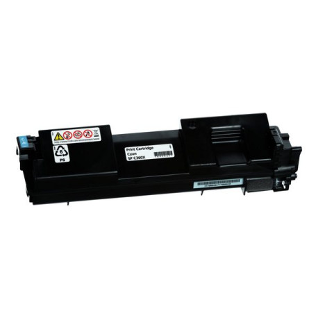 Ricoh SP C360X - Ciano - originale - cartuccia toner - per Ricoh SP C361SFNw