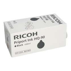 Ricoh Type HQ90 - Confezione da 6 - 1000 ml - nero - originale - cartuccia d'inchiostro - per Priport HQ7000, HQ9000