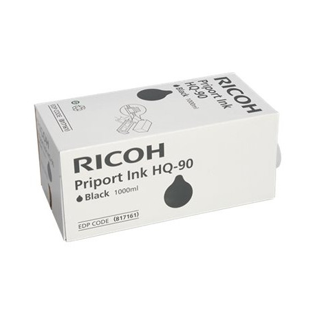 Ricoh Type HQ90 - Confezione da 6 - 1000 ml - nero - originale - cartuccia d'inchiostro - per Priport HQ7000, HQ9000