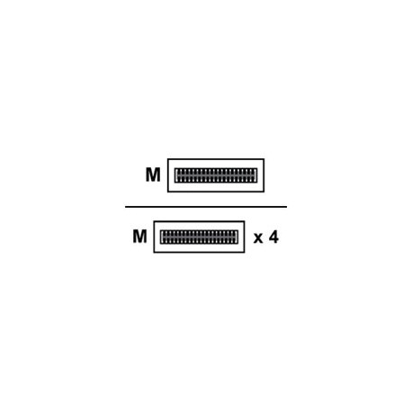 Ruckus - Cavo applicazione diretta 40GBase - QSFP a SFP+ - 10 m - attivo