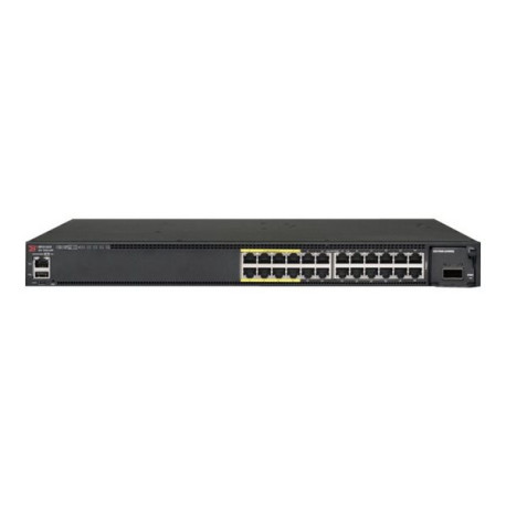 Ruckus ICX 7450-24P - Switch - L3 - gestito - 24 x 10/100/1000 (PoE+) + 4 x 10 Gigabit SFP+ + 2 x 40 Gigabit QSFP+ - montabile 