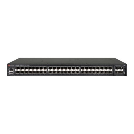 Ruckus ICX 7450-48F - Switch - L3 - gestito - 48 x Gigabit SFP + 4 x 10 Gigabit SFP+ - flusso d'aria da anteriore a posteriore 