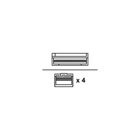 Ruckus Wireless - Attacco cavo diretto - QSFP+ a SFP+ - 3 m - attivo