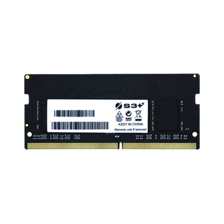 S3+ - DDR4 - modulo - 16 GB - SO DIMM 260-pin - 2666 MHz / PC4-21300 - CL19 - 1.2 V - senza buffer - non ECC