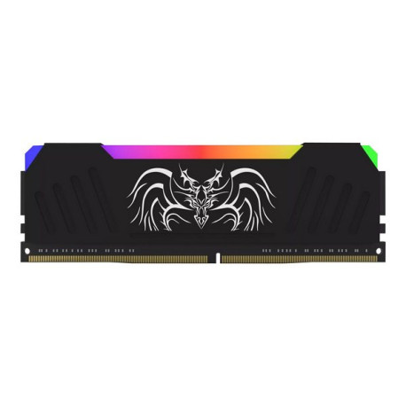 S3+ DRAGONHEART RGB - DDR4 - kit - 16 GB: 2 x 8 GB - DIMM 288-PIN - 3200 MHz / PC4-25600 - CL16 - 1.35 V - senza buffer - non E