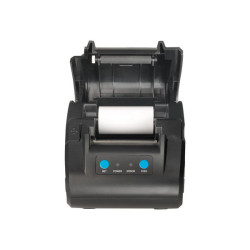 Safescan TP-230 - Stampante per etichette - linea termica - 203 dpi - fino a 60 mm/sec - USB, seriale - nero