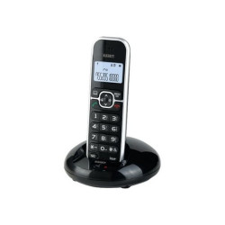 SAIET LEM - Telefono cordless con ID chiamante - DECTGAP - nero