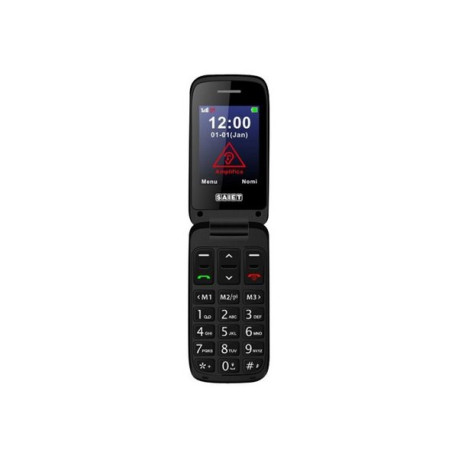 Saiet SCUDOTRE - Telefono con funzionalità - microSD slot - display LCD - rear camera 0.3 MP - blu