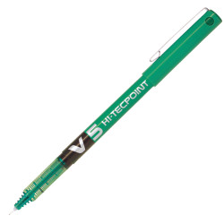 Roller Hi Tecpoint V5  - punta 0,5mm - verde - Pilot