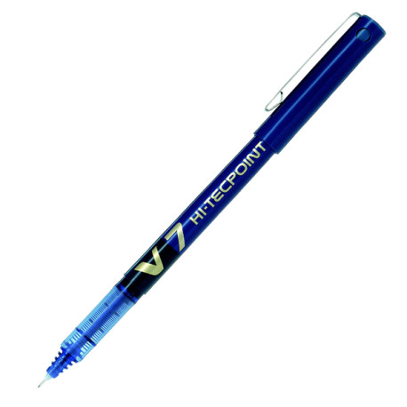 Roller Hi Tecpoint V7 - punta 0,7 mm - blu - Pilot