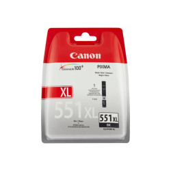 Canon CLI-551BK XL - Alta resa - nero - originale - serbatoio inchiostro - per PIXMA iP8750, iX6850, MG5550, MG5650, MG5655, MG