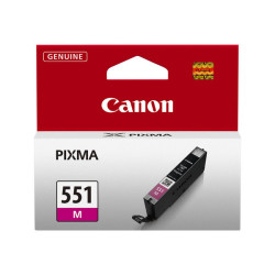 Canon CLI-551M - 7 ml - magenta - originale - serbatoio inchiostro - per PIXMA iP8750, iX6850, MG5550, MG5650, MG5655, MG6450, 