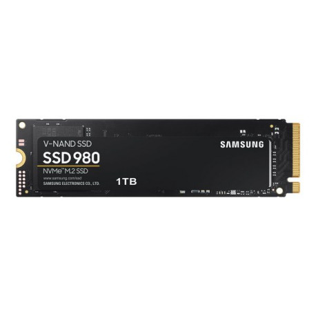 Samsung 980 MZ-V8V1T0BW - SSD - crittografato - 1 TB - interno - M.2 2280 - PCIe 3.0 x4 (NVMe) - 256 bit AES - TCG Opal Encrypt