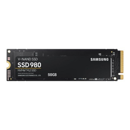 Samsung 980 MZ-V8V500BW - SSD - crittografato - 500 GB - interno - M.2 2280 - PCIe 3.0 x4 (NVMe) - 256 bit AES - TCG Opal Encry