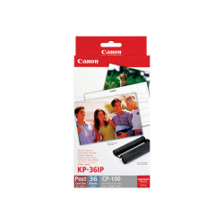 Canon KP-36IP - Kit carta / cartuccia di stampa - per Canon SELPHY CP1000, CP1200, CP1300, CP1500, CP530, CP790, CP800, CP820, 