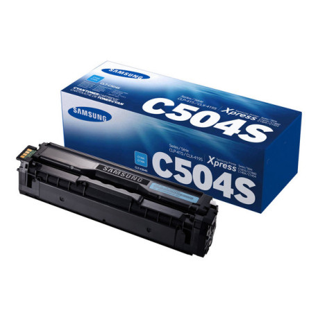 Samsung CLT-C504S - Ciano - originale - cartuccia toner (SU025A) - per Samsung CLP-415, CLX-4195- MultiXpress SL-C1453, C1454- 