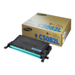 Samsung CLT-C5082L - Alta resa - ciano - originale - cartuccia toner (SU055A) - per Samsung CLP-620, CLP-670, CLX-6220, CLX-625