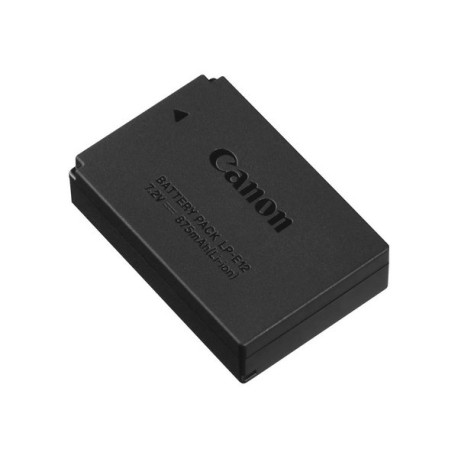 Canon LP-E12 - Batteria - Li-Ion - 875 mAh - per EOS 100D, Kiss M, Kiss M2, Kiss X7, M, M10, M100, M2, M50, Rebel SL1- PowerSho