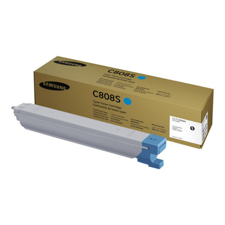 Samsung CLT-C808S - Ciano - originale - cartuccia toner (SS560A) - per MultiXpress SL-X400LX, SL-X401LX, SL-X4220RX, SL-X4250LX