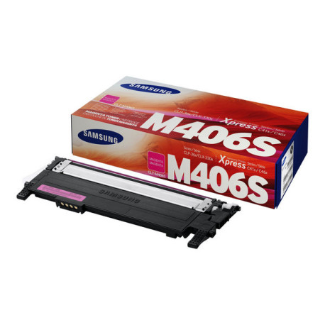 Samsung CLT-M406S - Magenta - originale - cartuccia toner (SU252A) - per Samsung CLX-3300, 3302, 3303, 3304, 3305, 3306, 3307, 