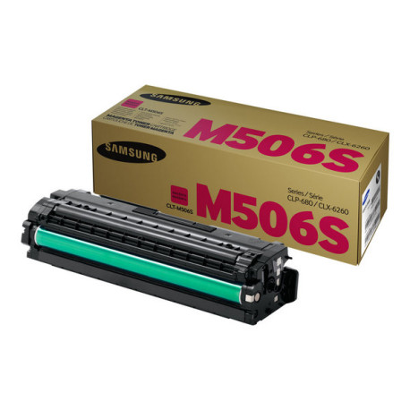 Samsung CLT-M506S - Magenta - originale - cartuccia toner (SU314A) - per Samsung CLP-680DW, CLP-680ND, CLX-6260FD, CLX-6260FR, 